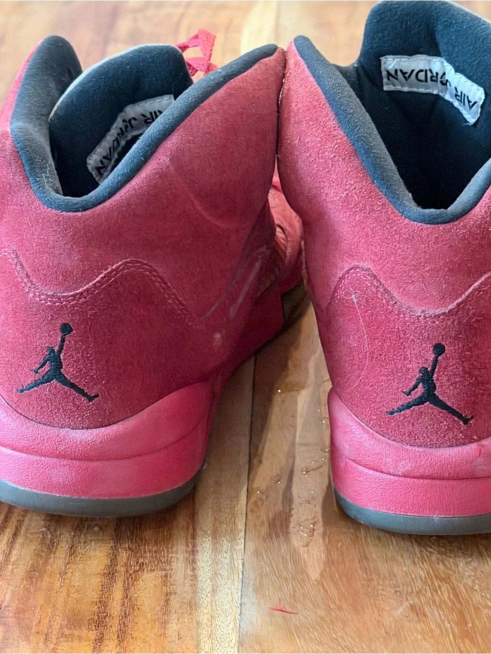 Nike Air Jordan 5 Retro Red Suede Men’s Size 12 (EU 46) style 136027-602